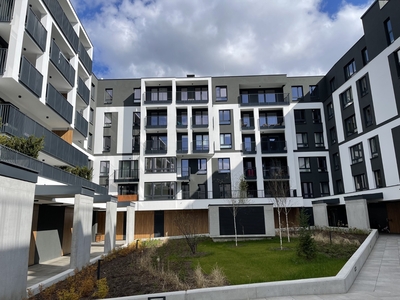 Nowe mieszkanie dwupokojowe 50m2 w apartamentowcu z 2022 r z miejscem w garażu
