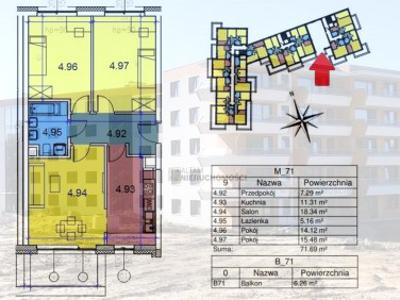 Apartament, Dzielnica XIV Czyżyny