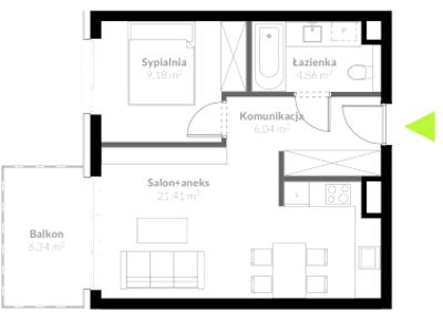 Nowe mieszkanie Środula, ul. Skautów