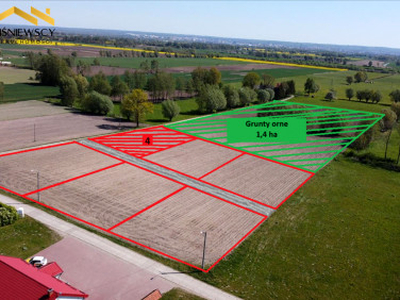 Działka rolno-budowlana Wikrowo