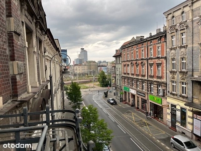 Przestronne mieszkanie w centrum Katowic