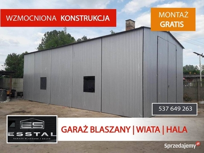 F29 Garaż Blaszany|Garaże Blaszane|Wiata|Hale|Hale|Konstrukcje - ESSTAL