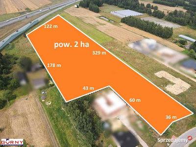 Sprzedam grunt Piotrków Trybunalski 20514m2