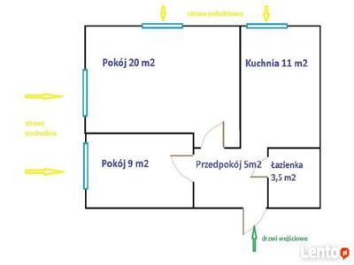 Szeligowska - Mieszkanie 2 pokoje 48m2 - Szeligi/Warszawa