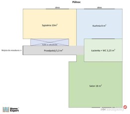 2pok, 45met, okolice Stawowej ROZKŁAD / PIWNICA / PARKING (Wrocław)