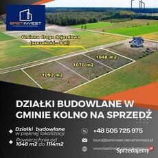 Atrakcyjnie położone działki w gminie Kolno