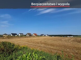 W pełni uzbrojona działka na osiedlu domów !