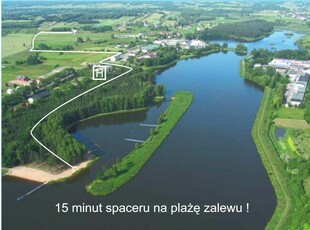 Urocza i duża działka siedliskowa, własny las, blisko zalewu,