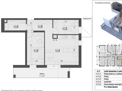 51,86 m2 Gdańsk Jasień/Morena - Uwaga Loggia 11 M2