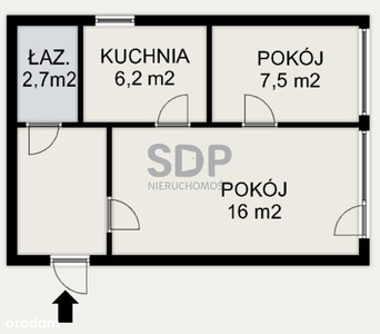 Dwupokojowe mieszkanie niedaleko Placu Legionów