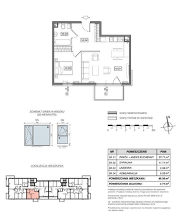 Gdańsk Jasień - 49,56 m2 III kw. 2024