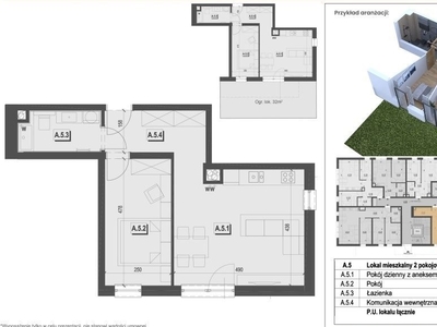 mieszkanie 44,21 m2 Gdańsk Jasień - ogród 32 m2