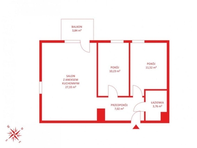 Komfortowe i funkcjonalne mieszkanie dla rodziny