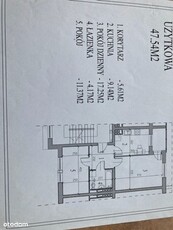 Mieszkanie 45,58 m² w świeżym bloku z 2023r Stawki