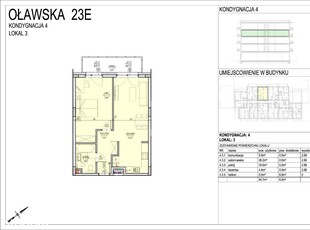 Mieszkanie na sprzedaż 54,70m2