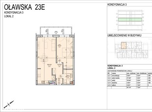 Mieszkanie na sprzedaż 54,70m2