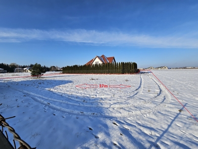 Atrakcyjna, Łoziska k/Piaseczna w pobliżu S7 1150m2 budowlana - możliwy bliźniak