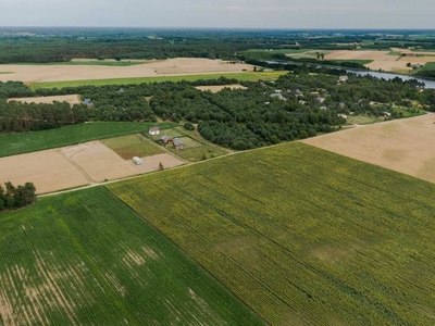 Działka 1000 m2 nad jeziorem przy lesie