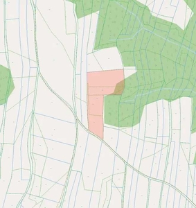 Działka rolna 58 arów, Bachórz, gm. Dynów