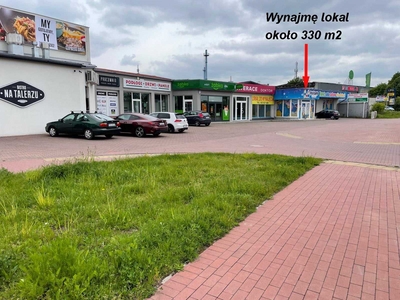 Handel/Usługi Lokal 330 m2 świetna lokalizacja DUŻY PARKING