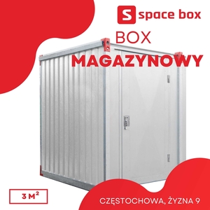 Mały magazyn samoobsługowy kontener do wynajęcia 3m2 Częstochowa BOX