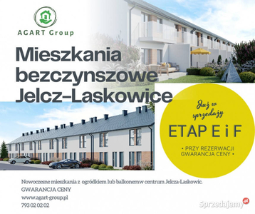 MIESZKANIA bezczynszowe, nowoczesne, centrum Jelcz- Laskowi…