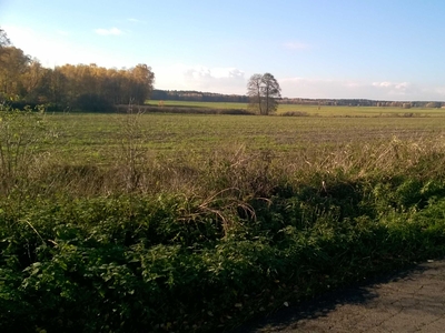 Na sprzedaż urokliwie położona działka 1396 m, Dzierżązna