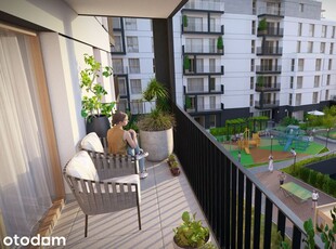 2-pokojowe mieszkanie 46m2 + balkon Bezpośrednio