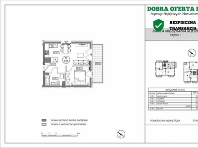 Nowe 2 pok 35m2 z balkonem 8m2 Płd IVQ24