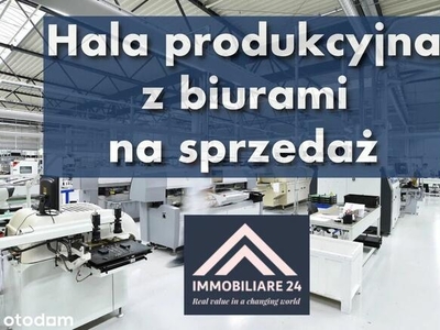 Nowoczesna Hala Produkcyjna z biurami 3.500m2 - Warszawa pr