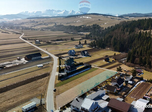 Działka budowlana z widokiem na Tatry