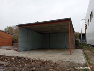 Wiata Samochodowa Carport drewnopodobna PREMIUM