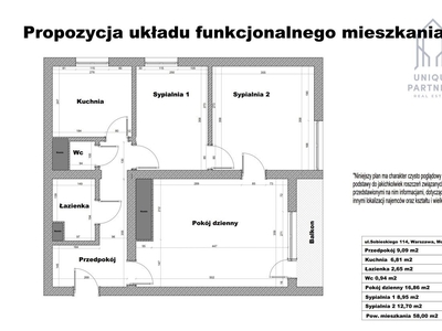 Łazienki Królewskie |3 pok. | Balkon | Inwestycja