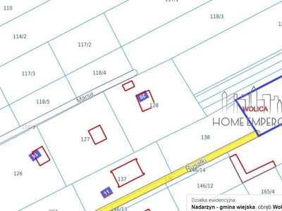 Działka budowlana Wolica, ul. Rusałki