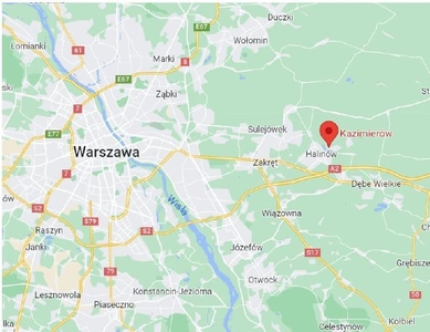 Działka leśna Kazimierów