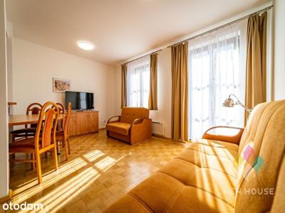 Apartament Mikołajki, widok na jezioro, taras