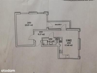 Luksusowy apartament 2 pokojowy w centrum Bochni