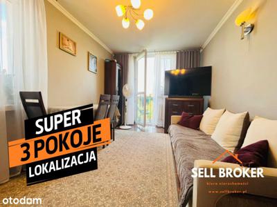 Super lokalizacja! Mieszkanie 3-pok 48m2 / centrum