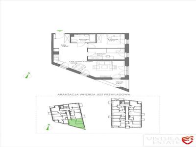 Przestronne mieszkanie z balkonem 57,53 m2