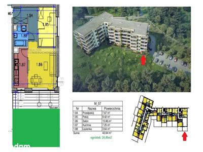 z widokiem na park|ogród 24m2|Czyżyny/Ch M1|0%|Eng