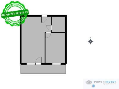 Bk2% Mieszkanie 2 pokoje bardzo fajna lokalizacja
