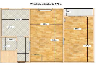 Mieszkanie na Saskiej Kępie, wysoki parter