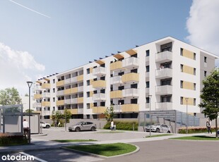 3-pokojowe mieszkanie 55,2m2 + balkon Bezpośrednio