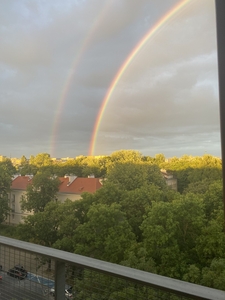 Dwa pokoje z widokiem Obrzeżna bezpośrednio