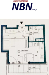 Mieszkanie 29,25m2 +ogródek 26m2 + taras 8m2