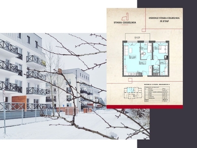 [Os. Stara Cegielnia] - Mieszkanie - 54,80 m2, M18