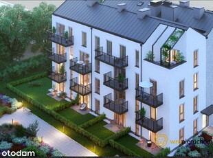 Nowy czteropokojowy apartament w śródmieściu