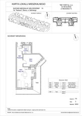 Mieszkanie, 43,84 m², Niepołomice