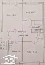 2-pokojowe mieszkanie 53m2 + balkon Bezpośrednio