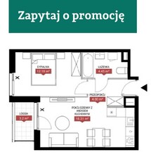 3-pokojowe mieszkanie 54m2 + balkon Bez Prowizji